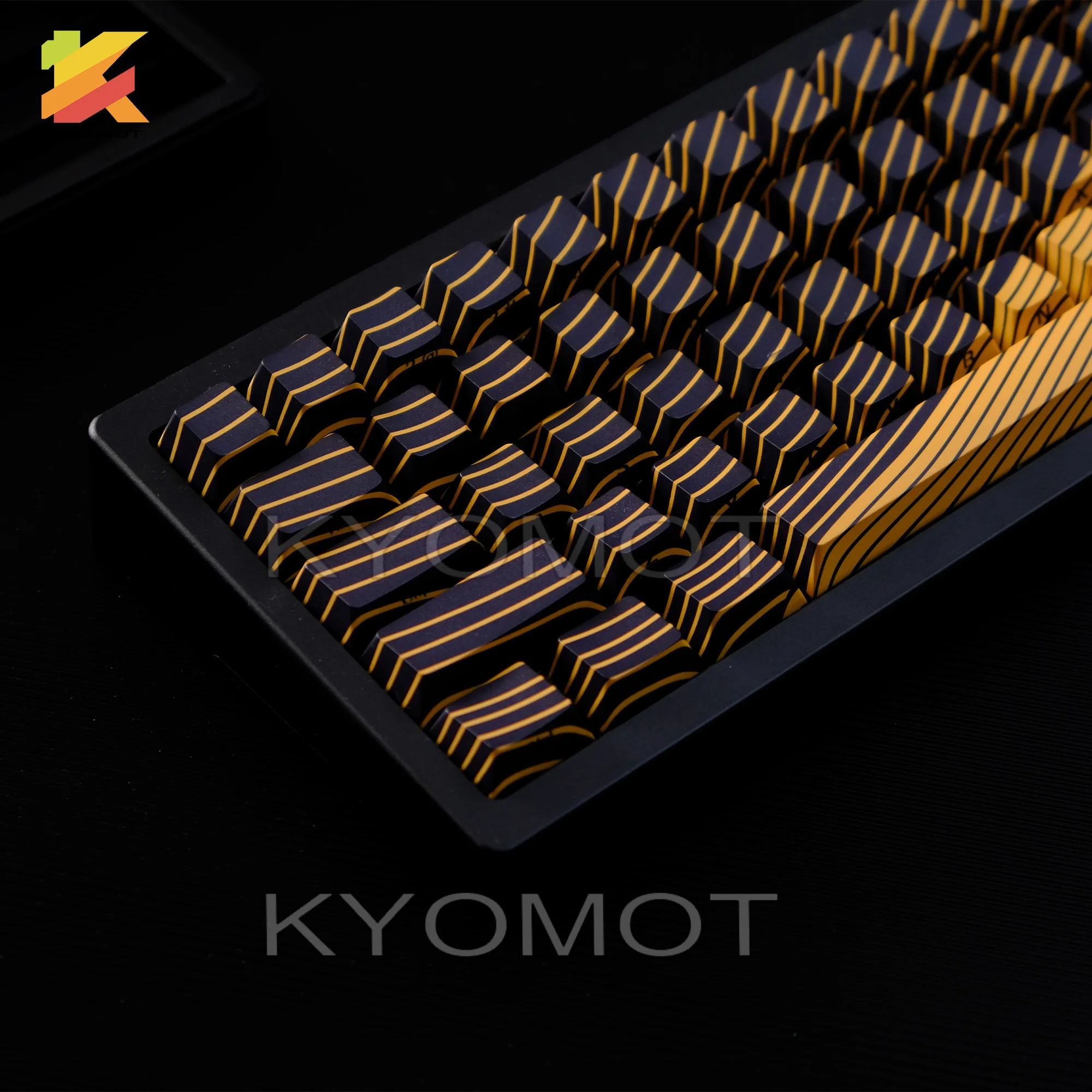 

135 клавиш, черные горные колпачки для клавиш с боковой печатью, колпачки для клавиш из ПБТ с двойным выстрелом, вишневый профиль для игровой клавиатуры MX Switch