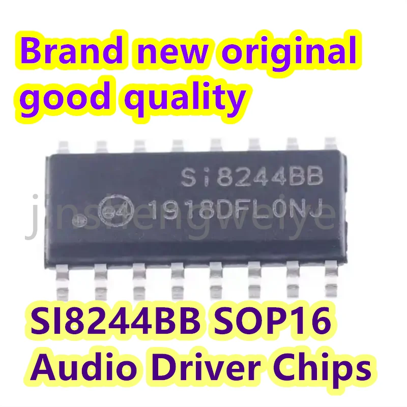 1~30PCS SI8244BB-D-IS1R SI8244BB Class D Audio Driver SI8244 Chip SOP-16 Brand New Good Quality