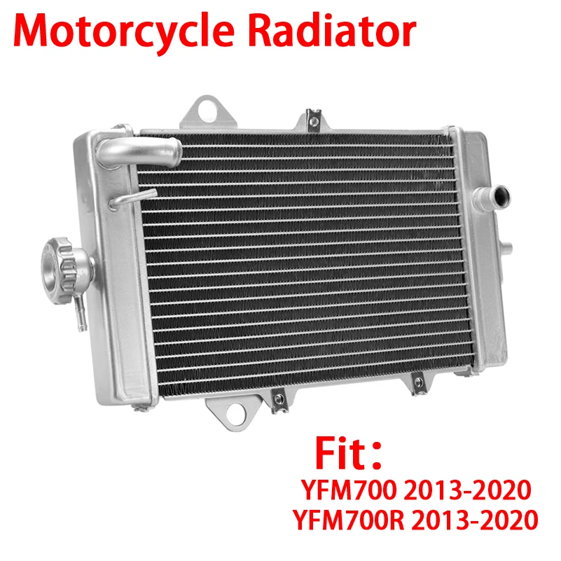 Motorcycle Radiator Cooler Engine Cooling For YAMAHA ATV Raptor 700 700R YFM700 YFM 700 2013 2014 2015 2016 2017 2018 2019 2020