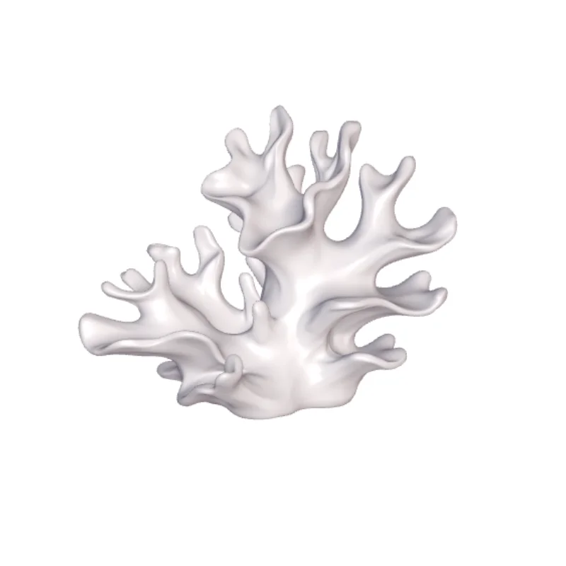 1PC Coral-Shaped Jewelry Tray 3D Printed Coral Stand Tray for Displaying Necklaces Rings Earrings Home Office Desktop Decoration