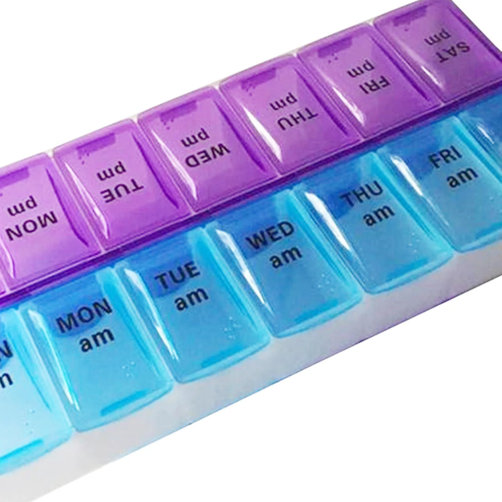 ZK20 Double-row 14-Compartment Classified Pill Box One-Week Pill Box