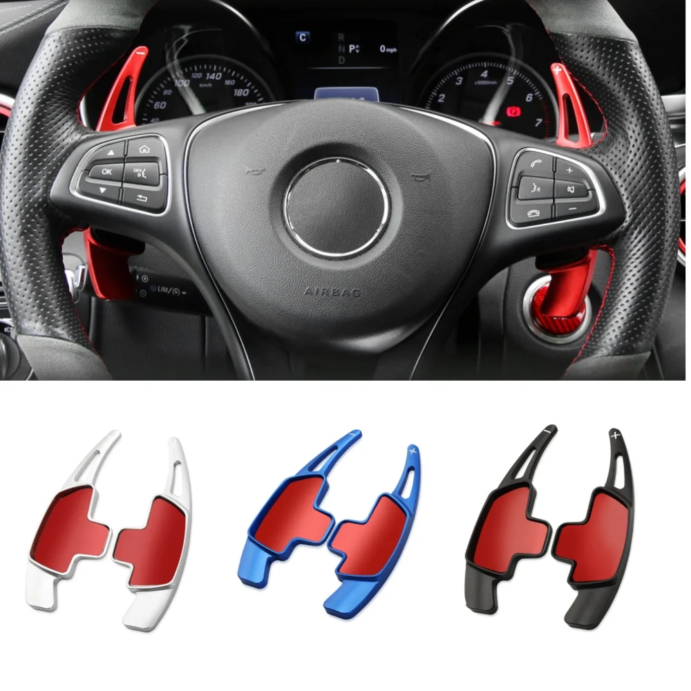 

Car Steering wheel paddle shifters Shift Paddle For Mercedes-Benz A B C E Class CLA GLA CLS GLC GLE W176 W205 W246 C117 W218