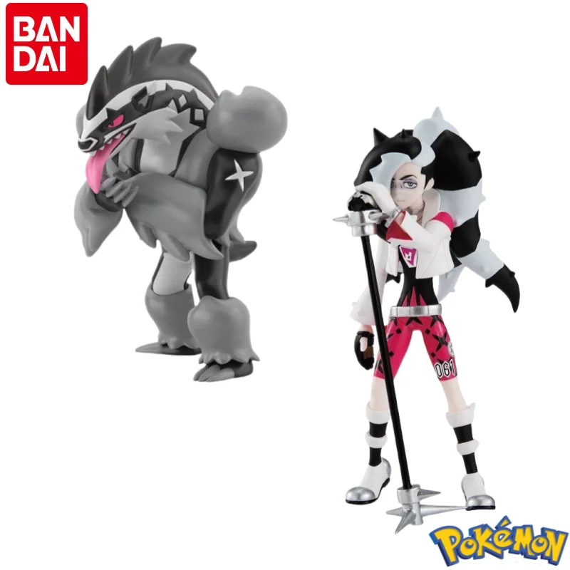 figurine-originale-bandai-100-authentique-pokemon-obstagoon-modele-d'ornements-statue-cadeaux-de-vacances-jouets-de-merchandising-d'anime-en-stock