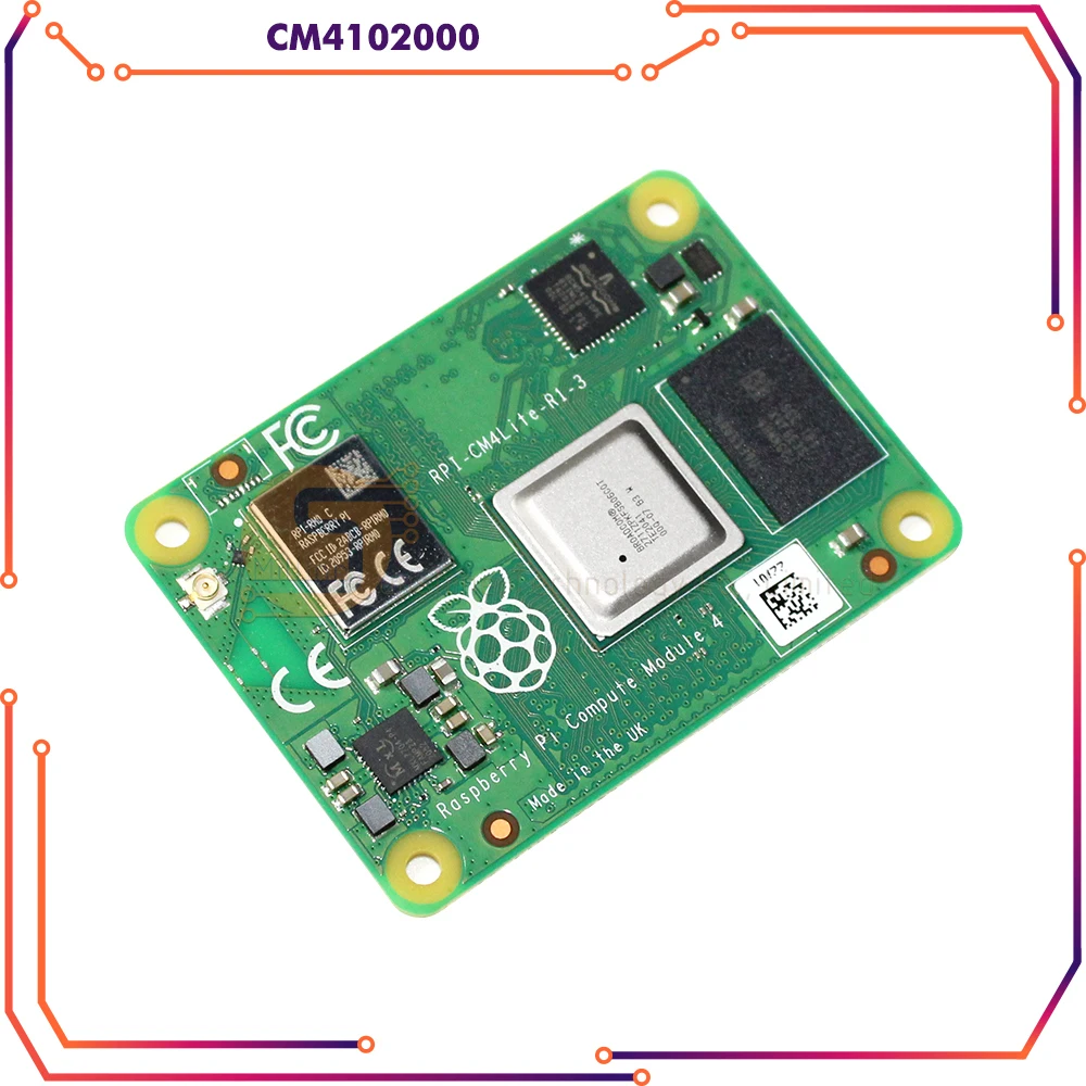 

Raspberry Pi Compute Module 4 CM4102000 CM4 2GB RAM 0 EMMC CM 4 IO Board Wi-Fi And BT 5.0 PCIE RS485 4G Communication