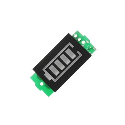 1/2/3/4/6/7/8S lithium battery meter display module, three strings of LED lithium battery pack indicator board