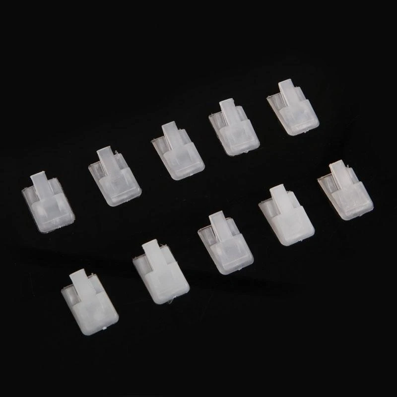 10Pieces/set Ring Storage Holder Jewelry Display Stands for Shows Ring Display Plastic Holder