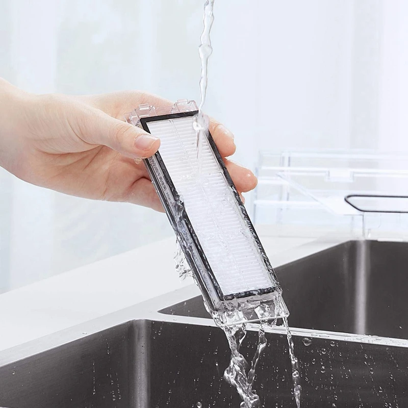 For Roborock Q5+ Vacuum Cleaner Filter Replacement Washable Spare Parts