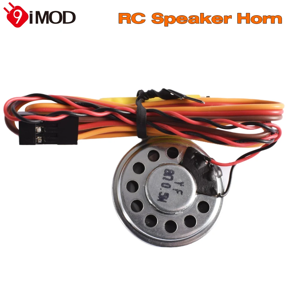 9IMOD RC Car Horn Sound Simulator Speakers Sound Group for 1/10 1/8 RC Car Axial SCX10 Traxxas TRX4 D90 YIKONG Upgrade Parts