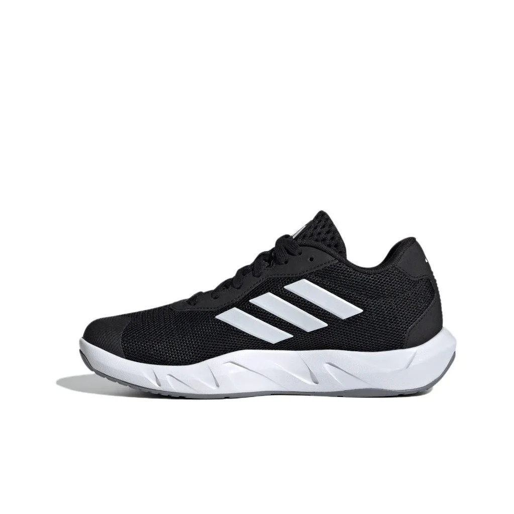 Adidas AMPLIMOVE Casual Shoes Women's Low Top Black/White IF0957