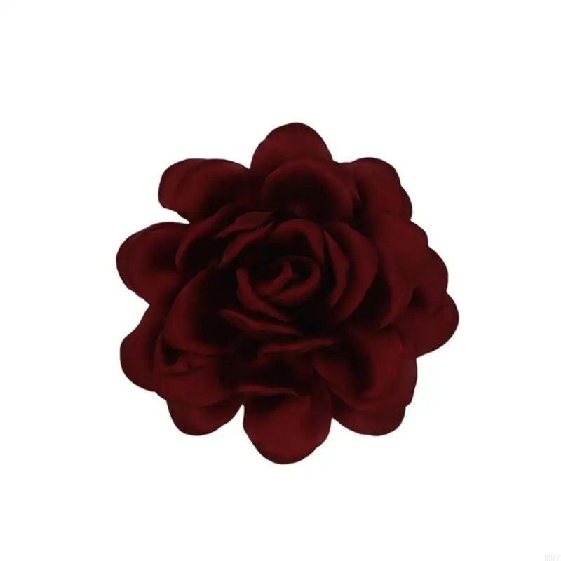 D0LC Fashion Flowable Flower Broche Pin Pin Arnament para entusiastas da