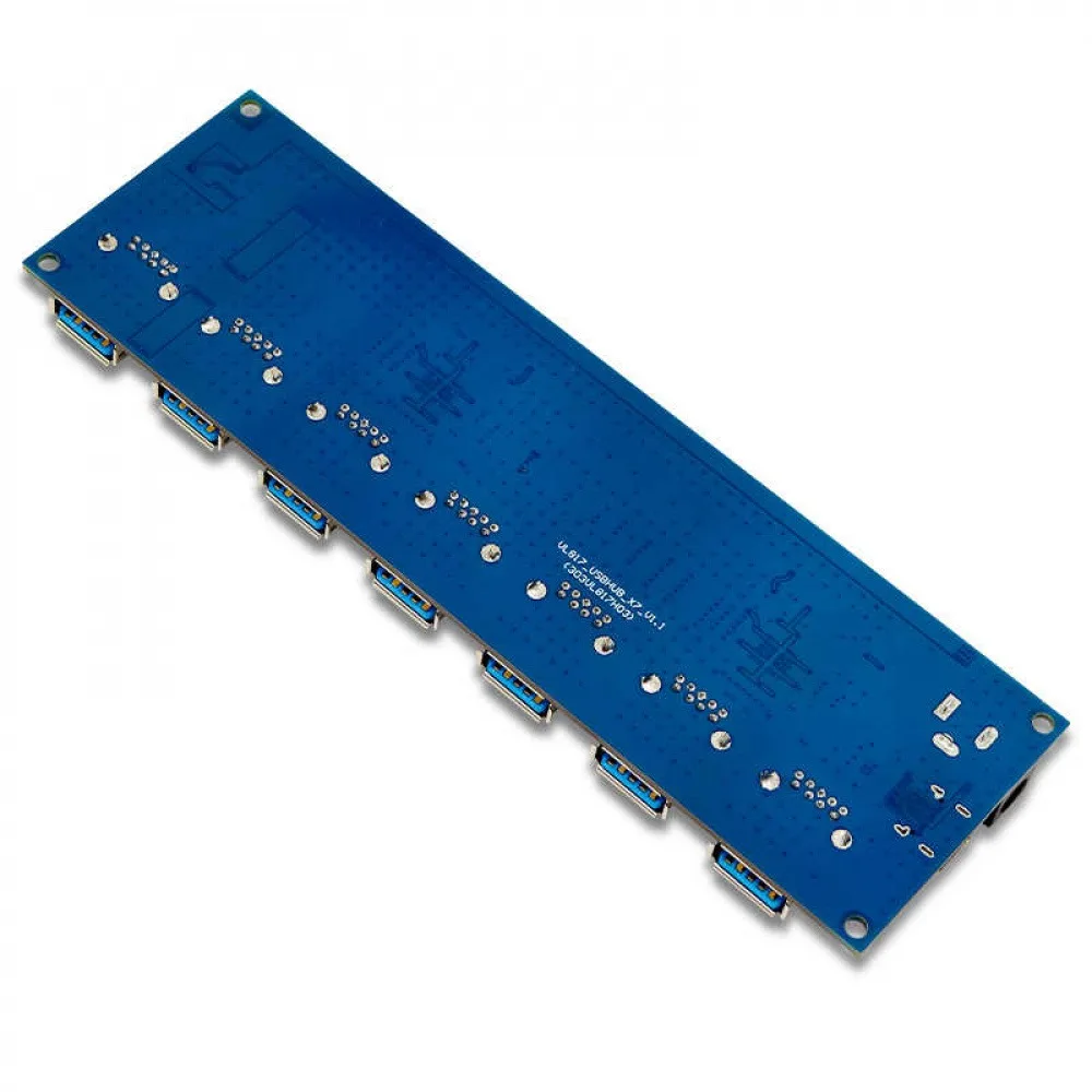 

1 шт. VL817 USB3.0 3.1 концентратор высокоскоростной модуль концентратора от 1 до 7 портов концентратор Type-C интерфейсный концентратор с функцией предотвращения обратного потока тока