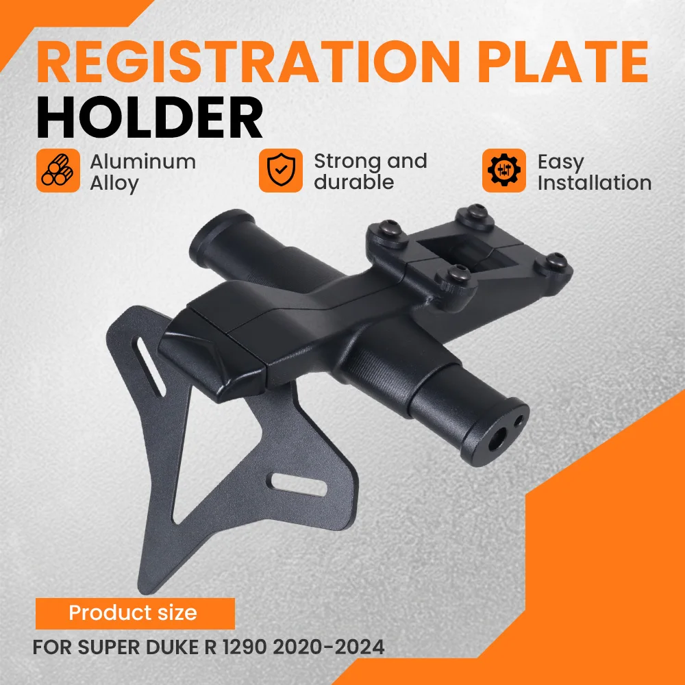 دراجة نارية لوحة ترخيص حامل الذيل مزيل تعديل الصلب الملحقات لسوبر ديوك 1290 R 2020-2024