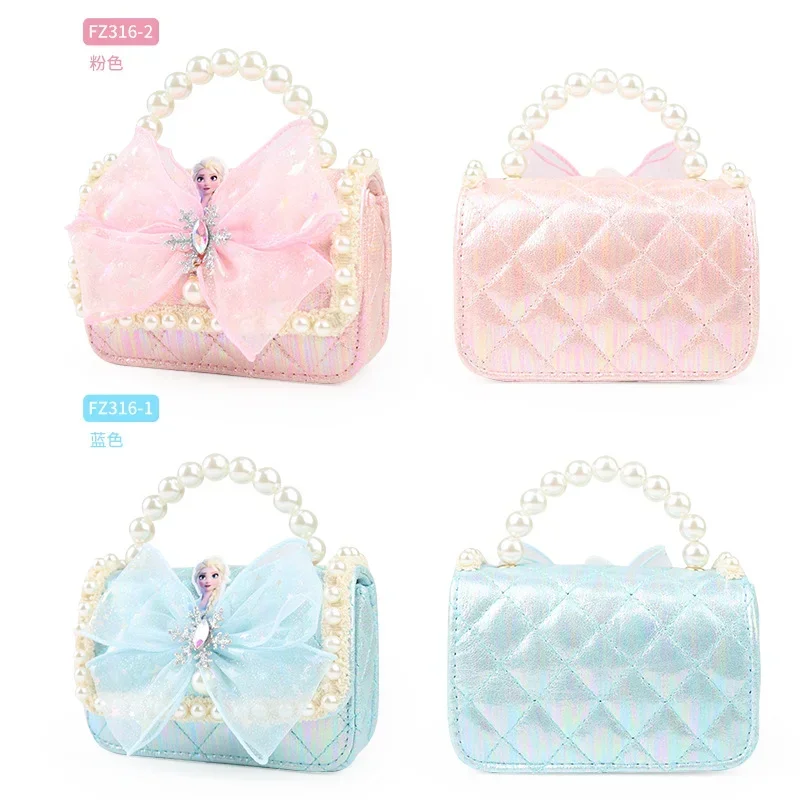 Disney Frozen 2 Elsa Anna Princess borse a tracolla borsa Anime per bambini borsa per la spesa moda ragazza borsa a mano borse portamonete regali