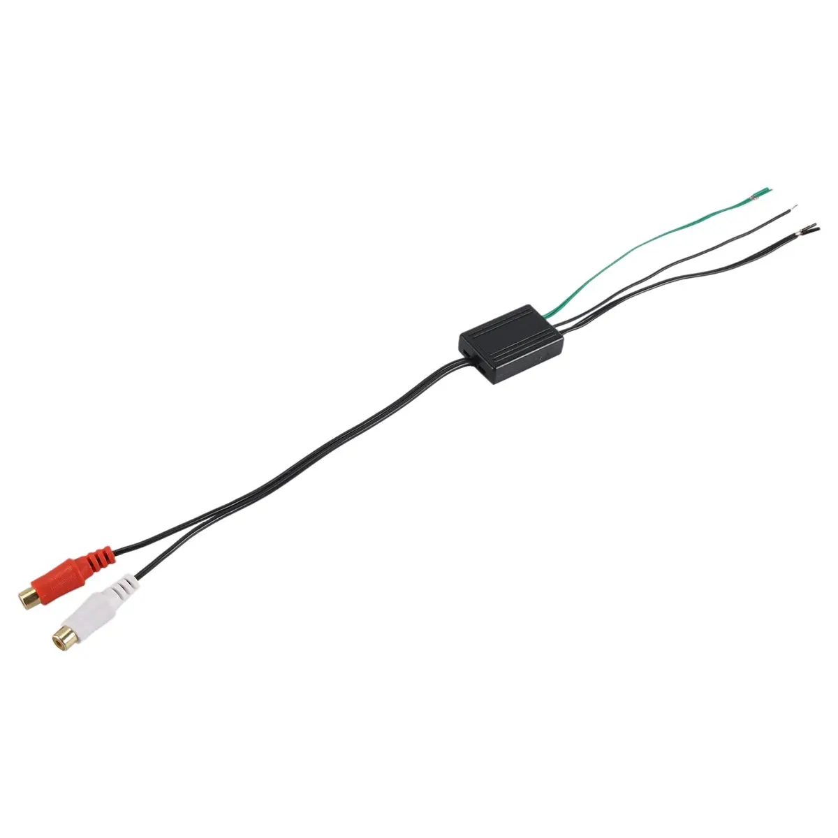 Friendly!Speaker to 2 Line Output Converter IN/OUT High/Low for Car Audio