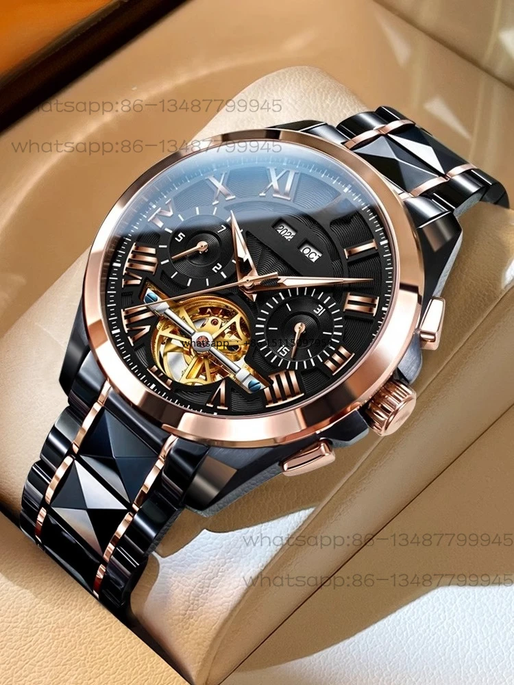 

Men's watch Men's mechanical watch Fully automatic hollow out