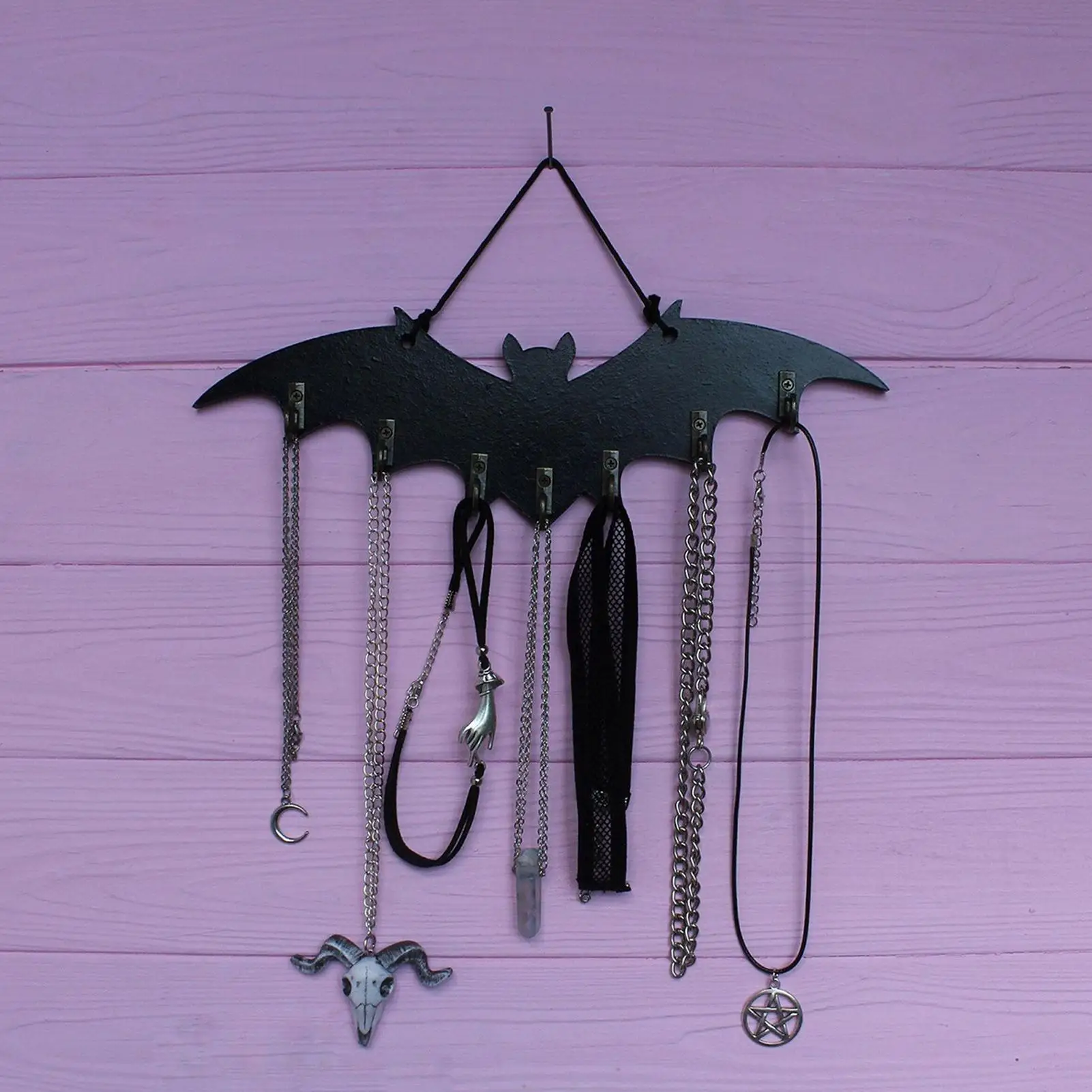 

Gothic Bat Hook Home Wall Decoration Clothes Hats Key Hooks Retro Creative Entrance Model Room Decoration