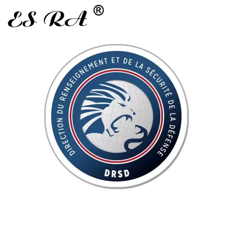 DGSD-Danemark ge de sécurité du ministère de la défense, autocollants militaires, pour ordinateur portable, résistant à l'eau, pour casque, pichet, valise