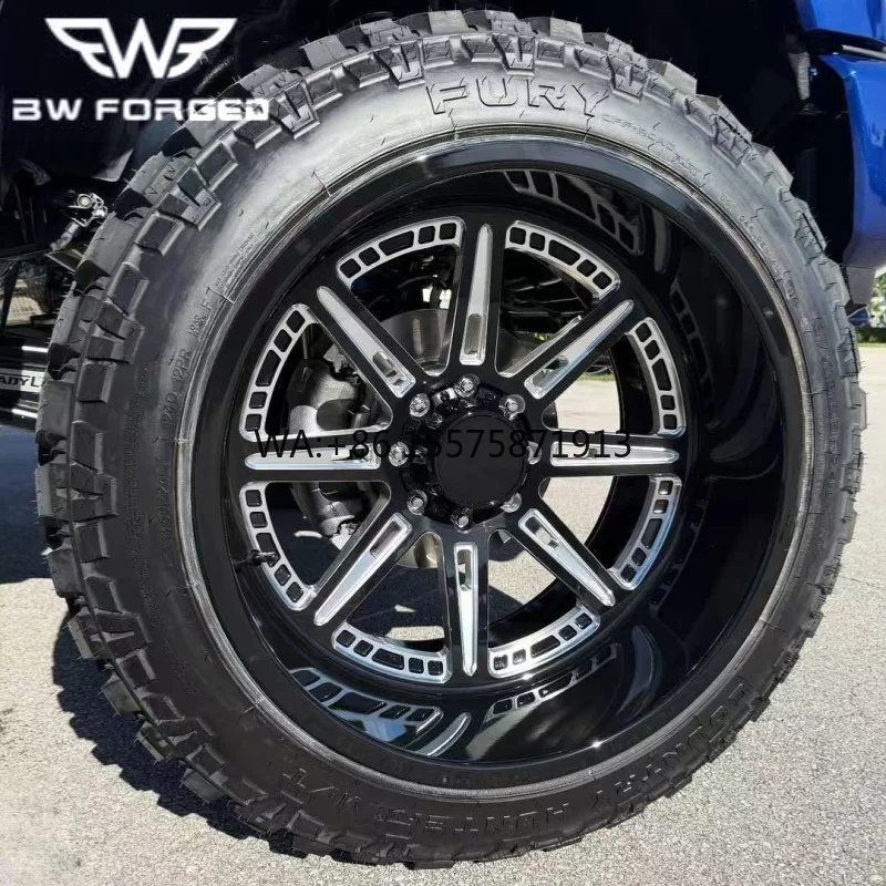 

Custom Forged Wheels 8x180 6x5.5 6x139.7 8x6.5 8x170 Truck Rims 20x10 22x12 22x14 24x12 24x14 Offroad Deep Dish Wheels for F150