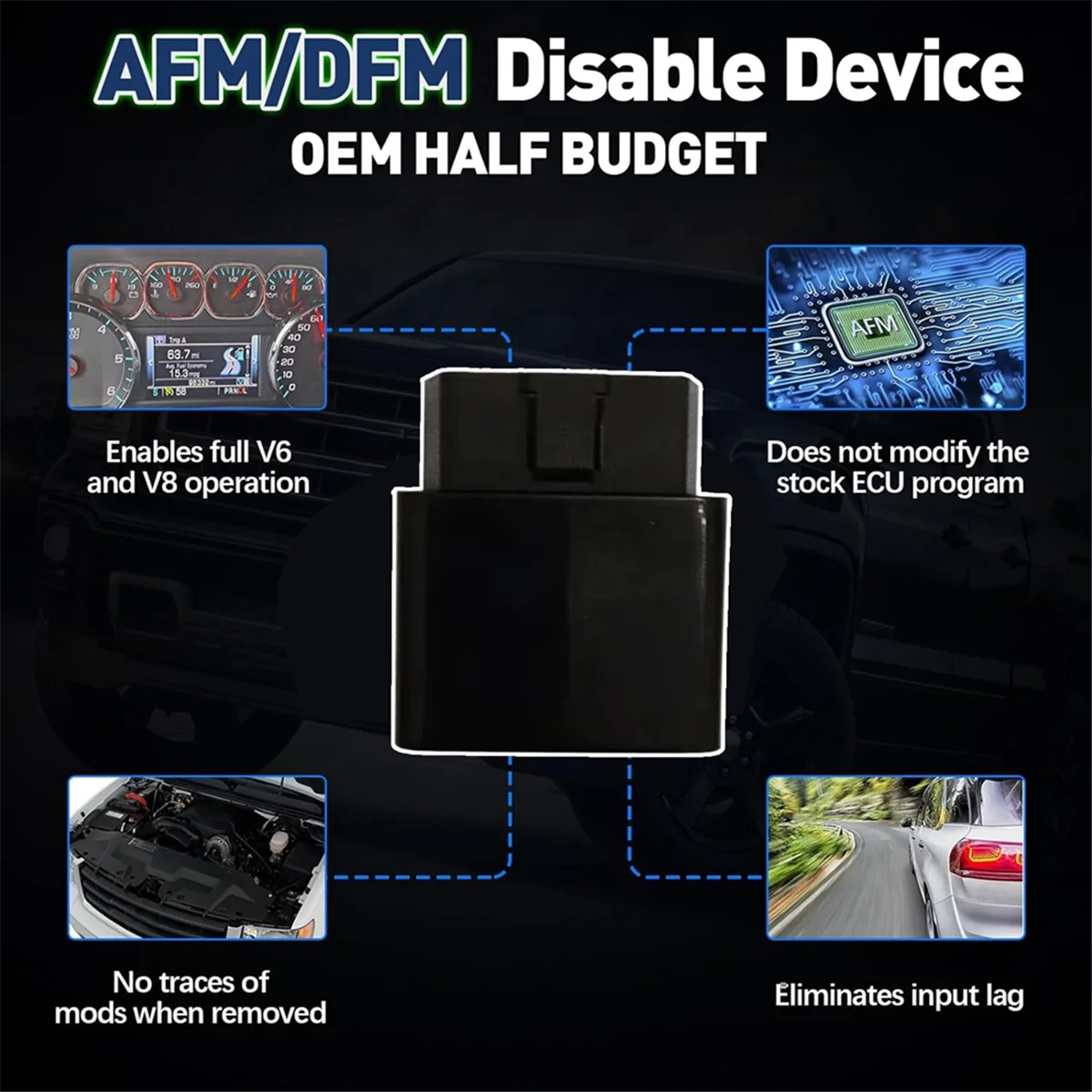 

Durable AFM/DFM Disabler Active Fuel Management Disable Device