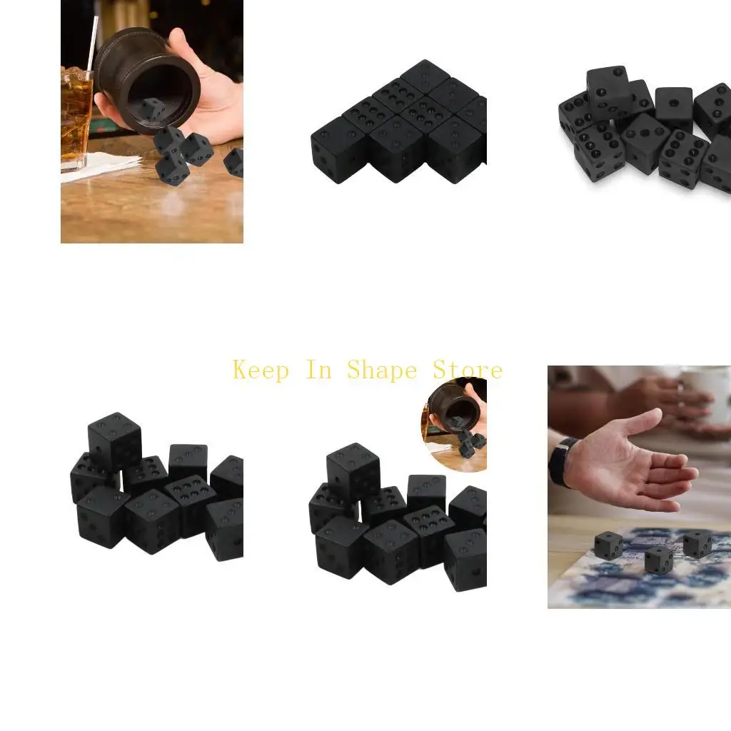 

U1JC акриловые игровые кубики, обучающие кубики, образовательная игрушка для счета, инструмент для обучения математике