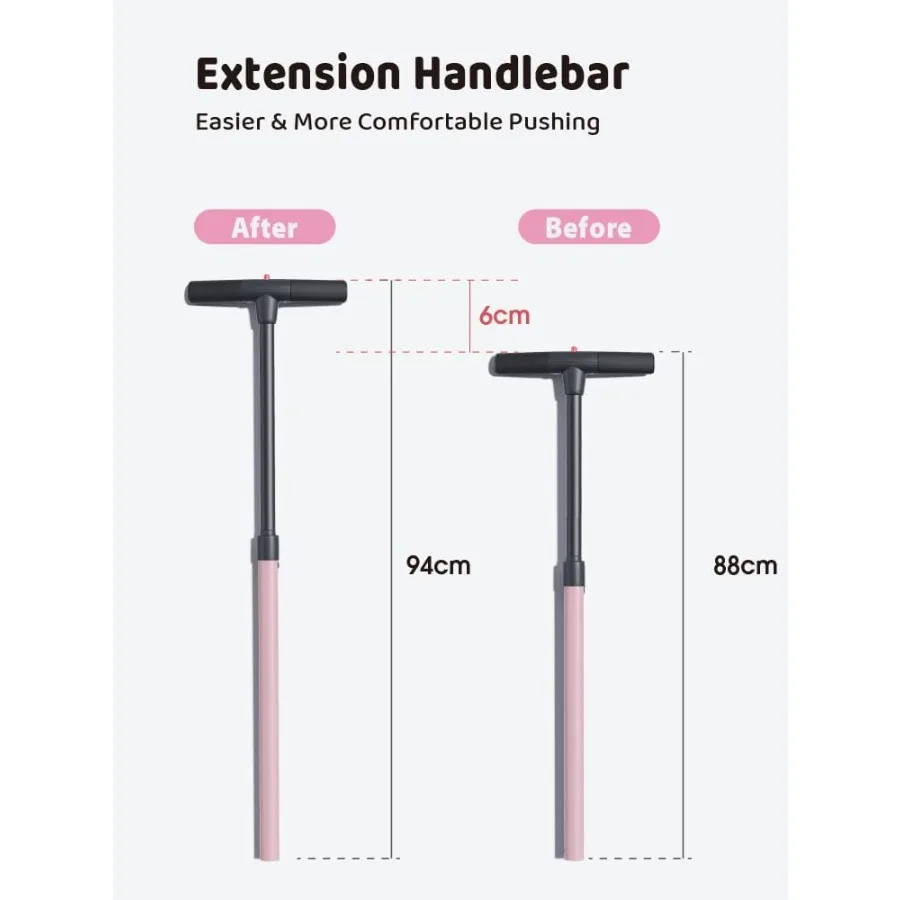 Triciclo para niños pequeños de 1 a 3 años, bicicleta para niños pequeños, triciclo 5 en 1 con mango de empuje, regalo de Navidad y cumpleaños y juguete para niñas, convertir t