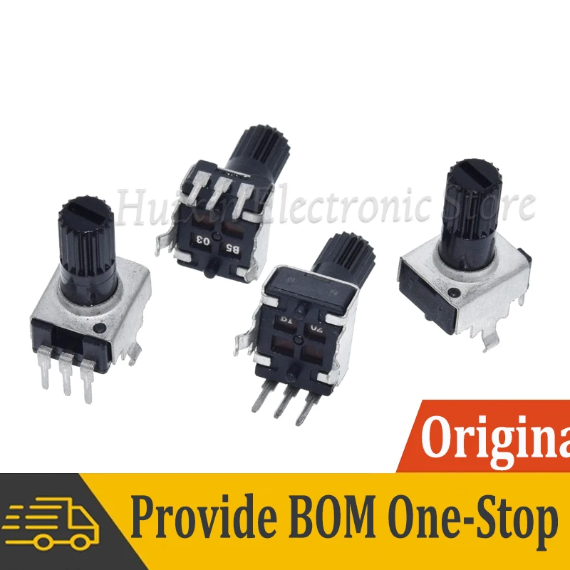10pcs RV09 Vertical 12.5mm Shaft 1k 2k 5k 10k 20k 50k 100k 0932 Adjustable Resistor 9 Type 3pin Seal Potentiometer