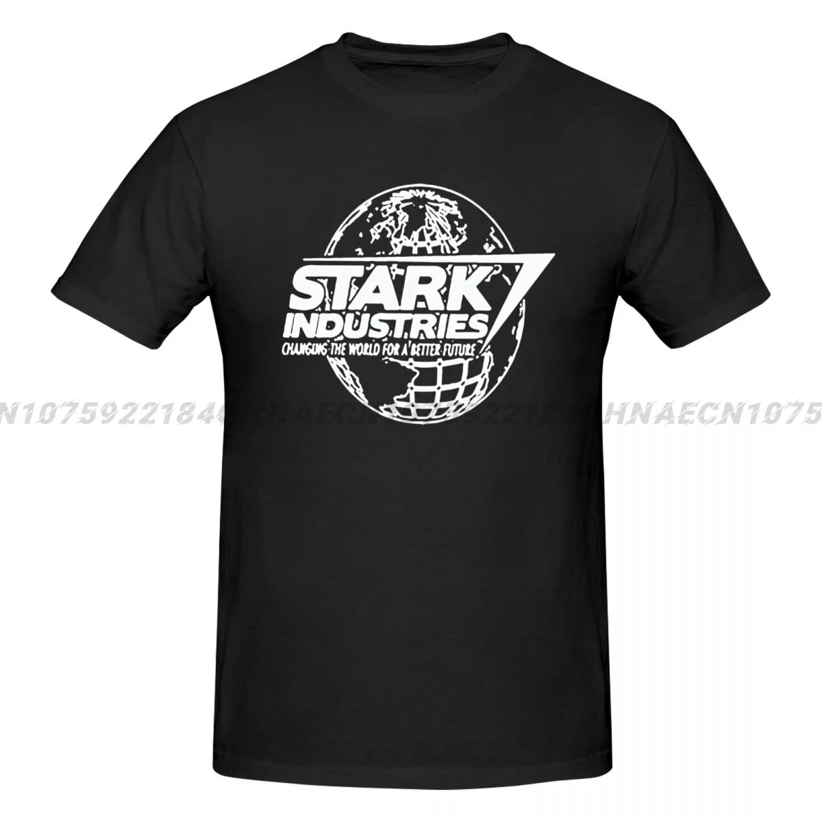 Men\'s Cool Short-Sleeve T-Shirt round neck cool STARK INDUSTRIES Short fashion men Cotton fashion 2019 trend T-shirt