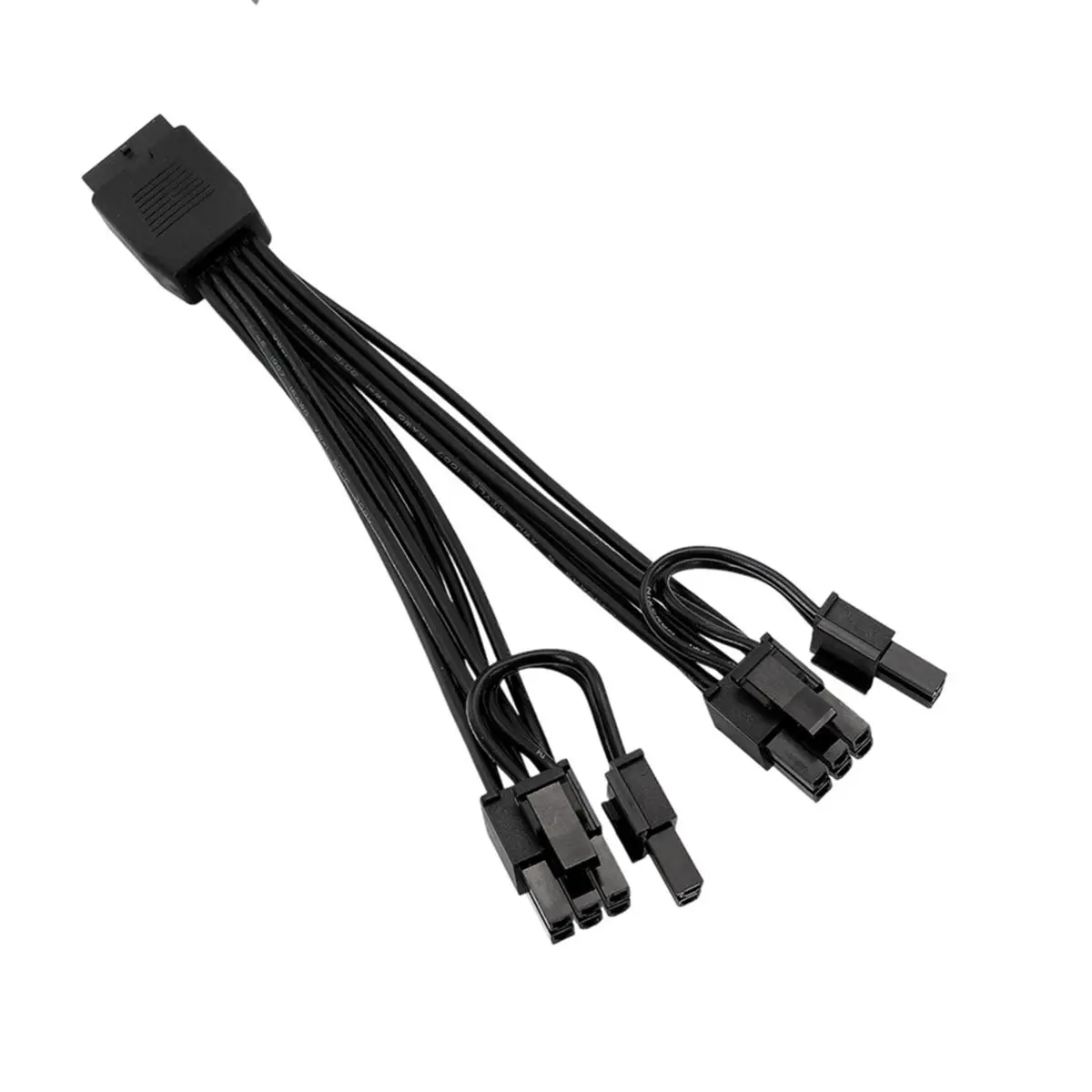 AA80 PCIE5.0 GPU 16Pin to 8Pin Cable 12+4Pin Female to Dual 8 Pin(6+2) Male Cable for Power Supply with 12+4Pin 12VHPW Port A