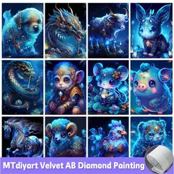 12 Zodiac Full Drill 5D DIY Diamond Painting Fantasy Constellation Animal AB Rhinestones Embroidery Cross Stitch Kits Mosaic Art