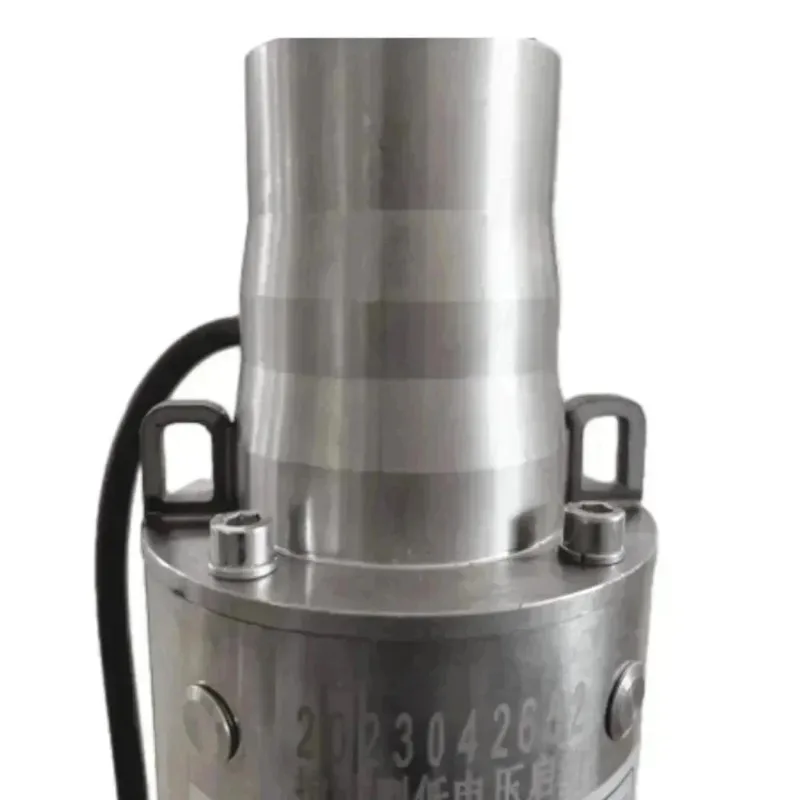 220V 0.92KW Large Flow Household Stainless Steel Deep Well Pump Anti Sand High Lift Clean Water Pump Well Agricultural