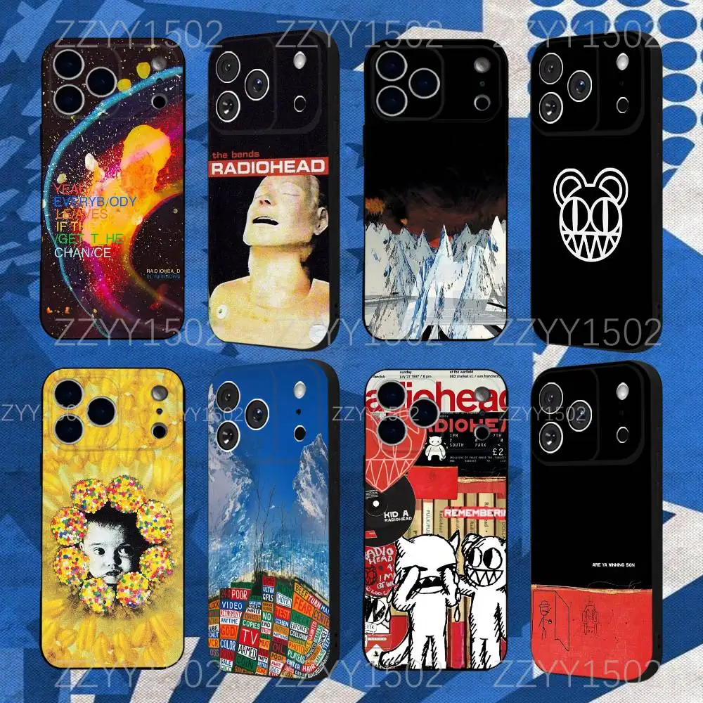 

R-RadioheadS OK Computer Phone Case For iPhone 17,16,15,14,13,12,11,X,XS,8,7,Pro,Max,Plus,E,SE4,Air,Mini Soft TPU Gift