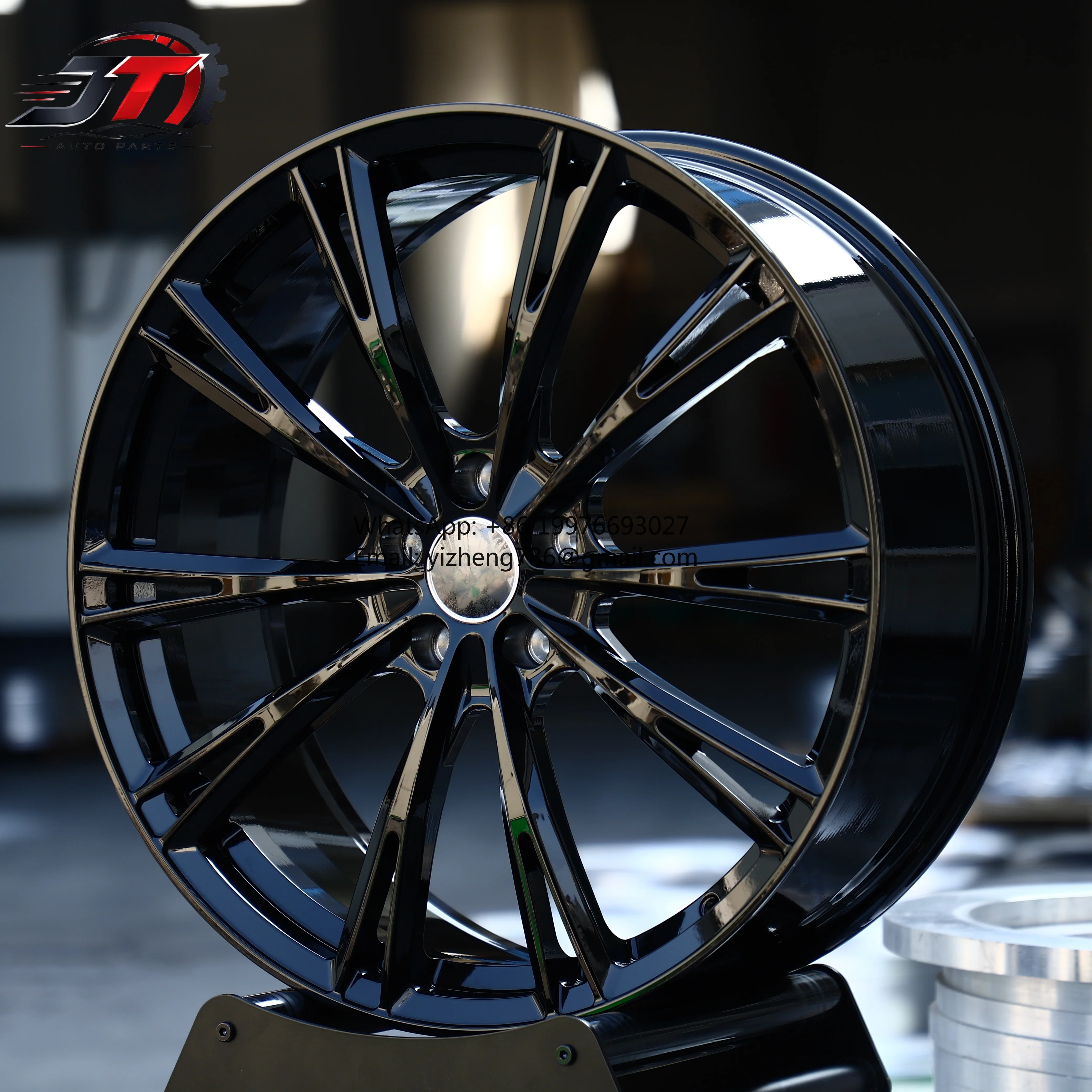 JT 18 19 20 21 Inch 5X108 5x120 Forged Wheels Car Rims Glossy Black For A4 For A6 For Defender For Jetour T2 For Range Rover