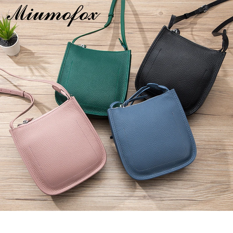 

Small leather advanced sense of ms large-capacity single shoulder bag handbag joker his parcel package mini bucket