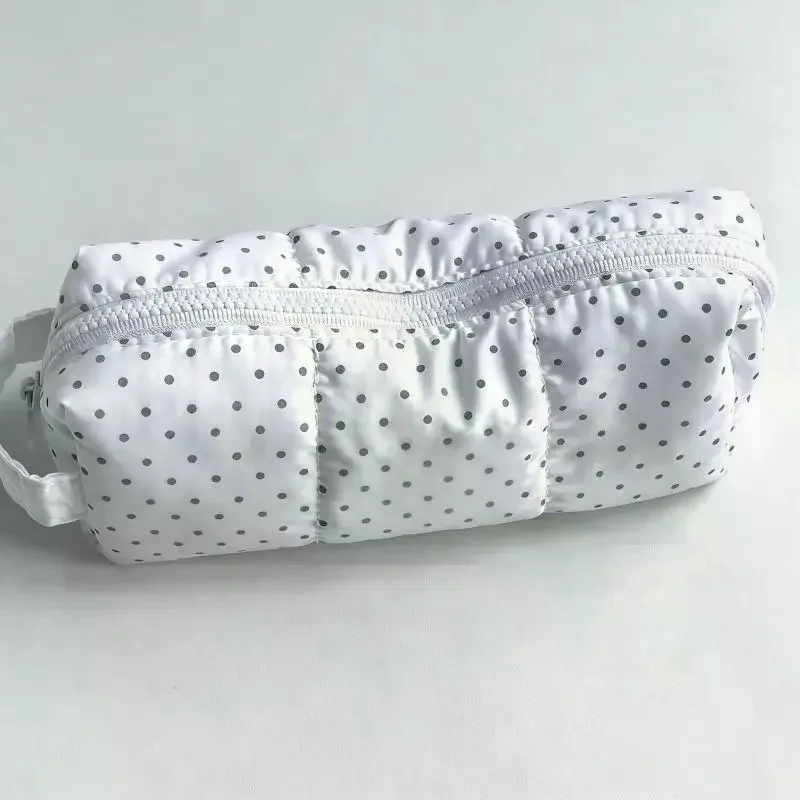 Federmäppchen mit Polka-Dot-Design, großes Fassungsvermögen, weiche Stifttasche, Schreibwarenbeutel für Studenten