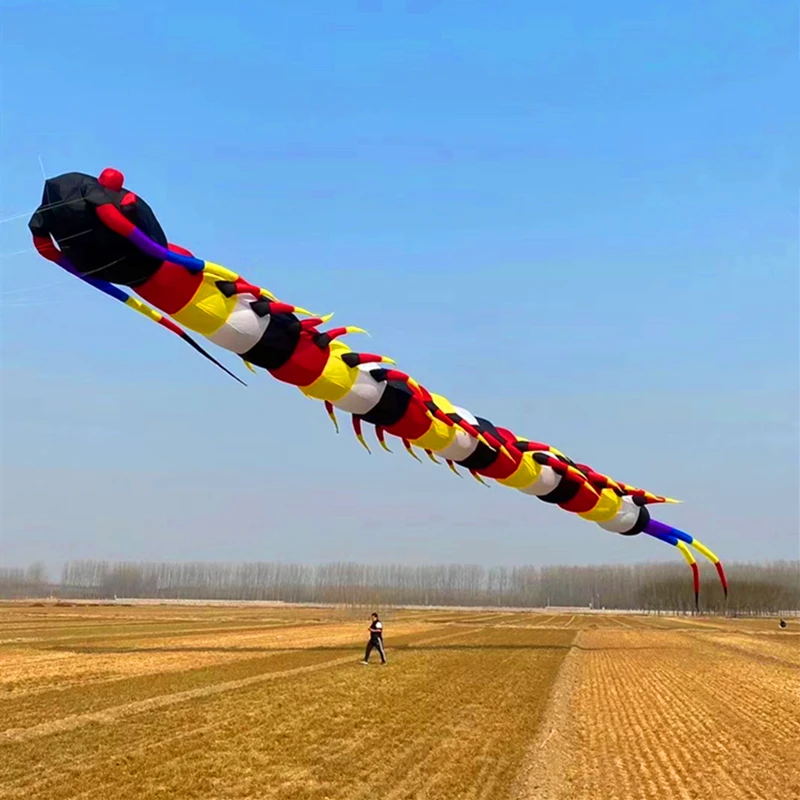 20m centipede kite flying large kites for adults kites soft kites nylon inflatable kites ultra large kite new kite fishing kite