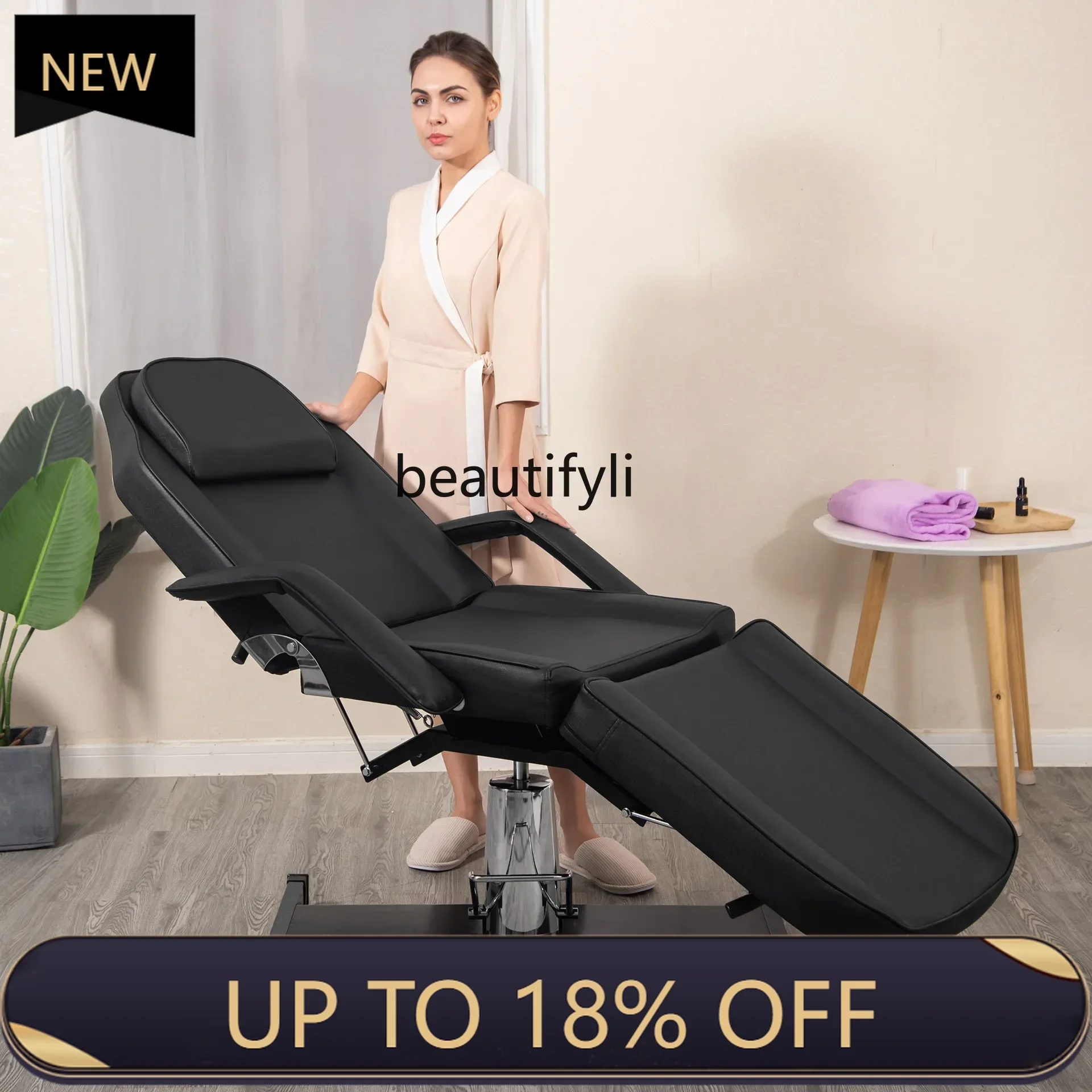 

Z189 Beauty chair lying flat massage bed tattoo salon beauty spa equipment factory wholesale
