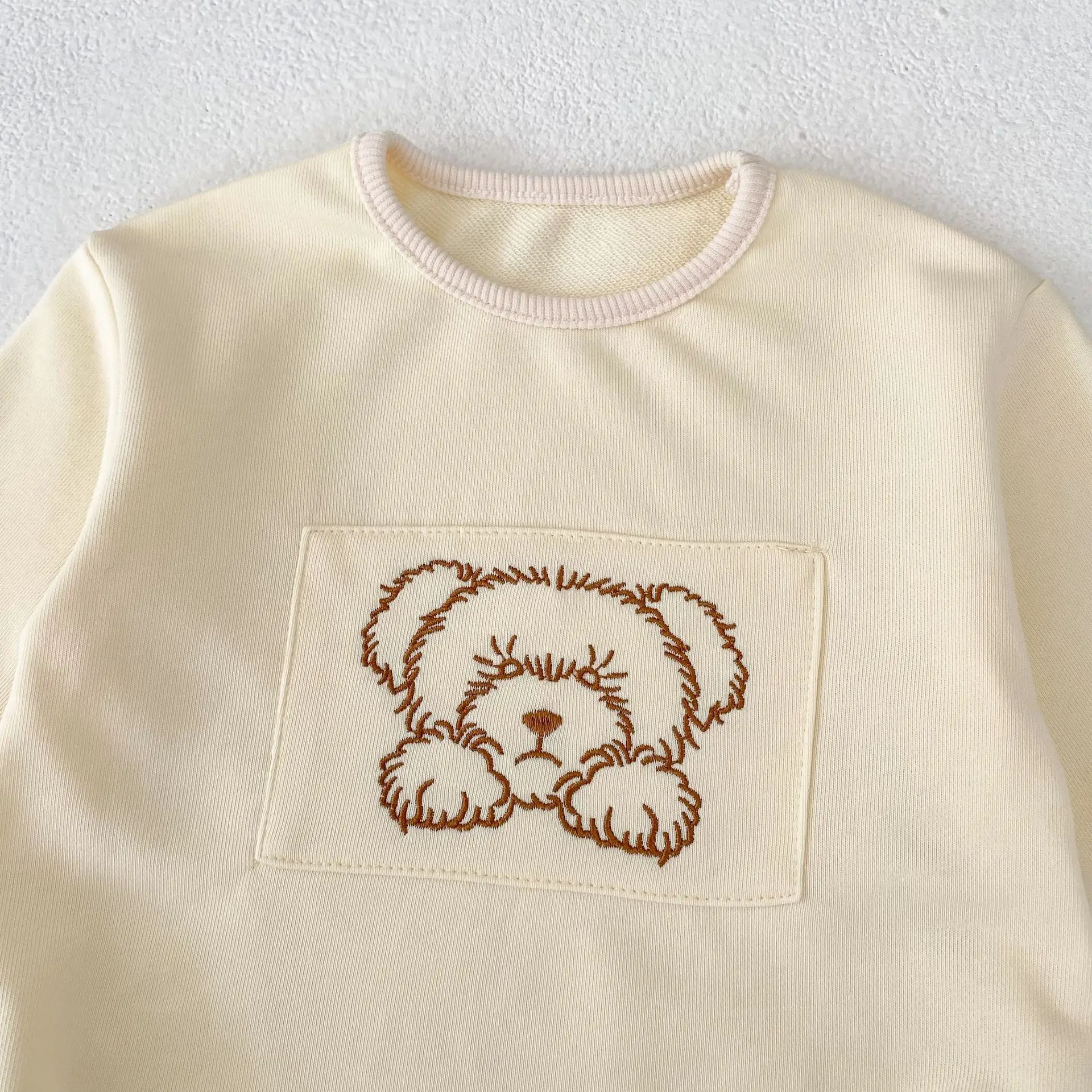 2025 الخريف جديد طفل طويل الأكمام ارتداءها لطيف الكرتون الوليد جمبسوت من القطن لصبي فتاة طفل الملابس 0-24 متر #3