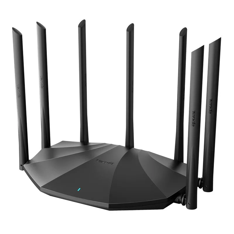 Tenda AC23 Smart WiFi AC2100 Router Dual Band Gigabit Wireless For Home Internet Router 7 Antennas Technology CN Version