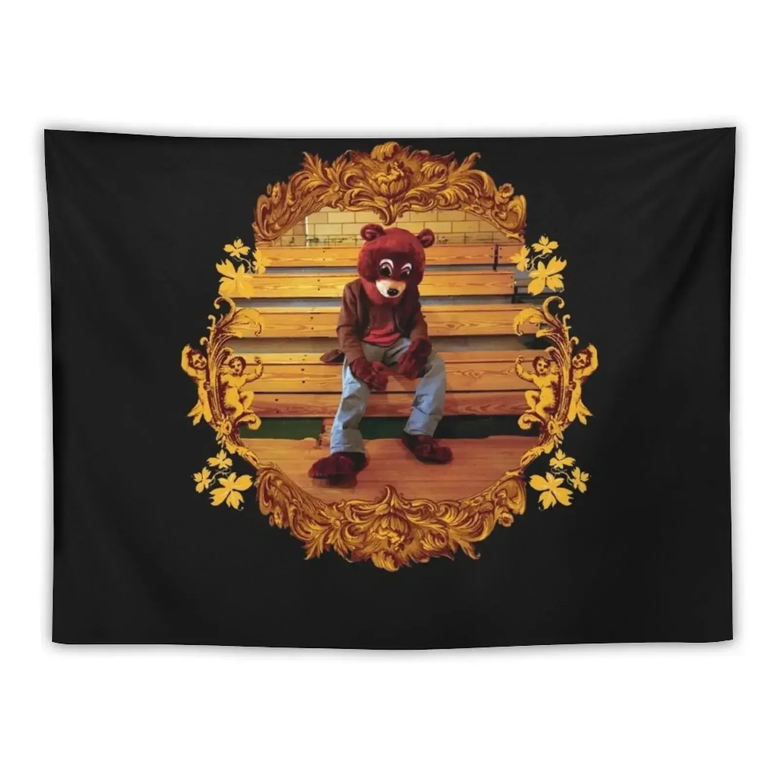 The College Dropout Classic Tapestry Room Aesthetic Decor Wall Tapestries Wall Art Tapestry