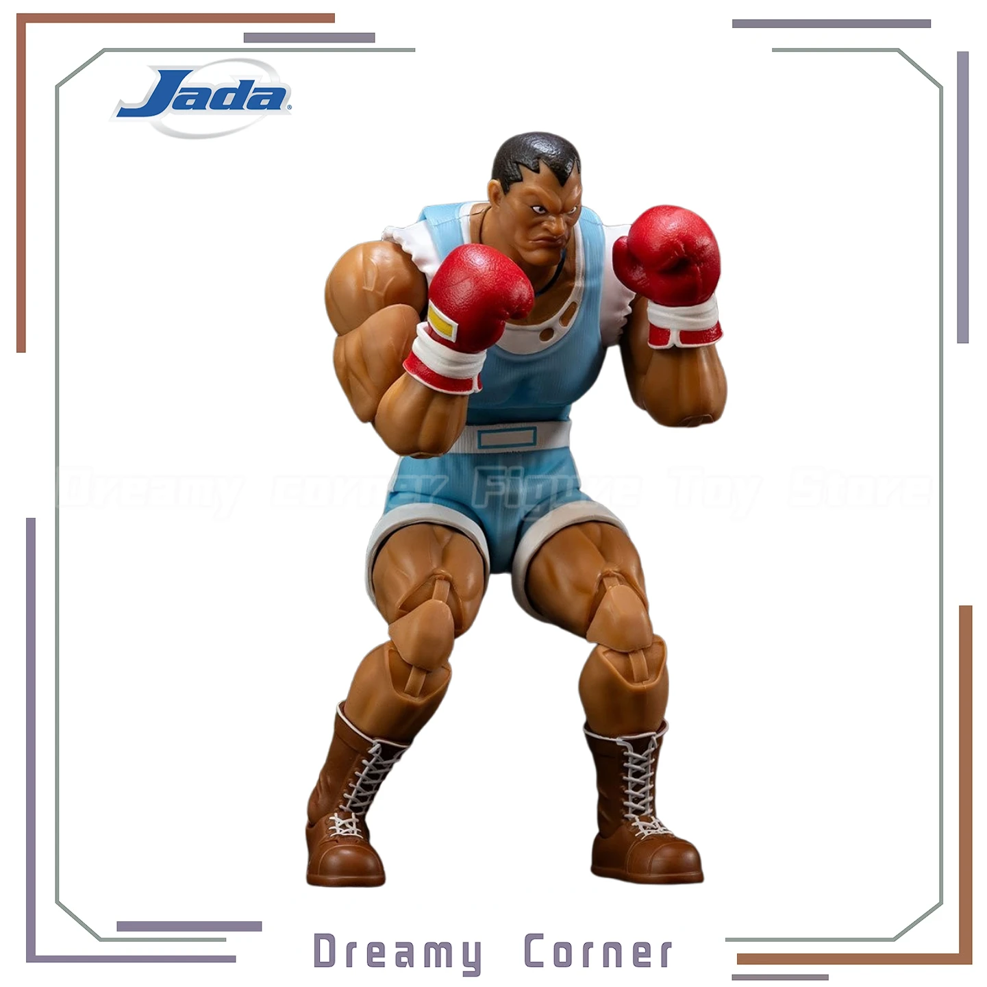 

【In Stock】Original Jada Toys Ultra Street Fighter II: The Final Challengers Balrog Deluxe 1/12 Action Figure Model Collection