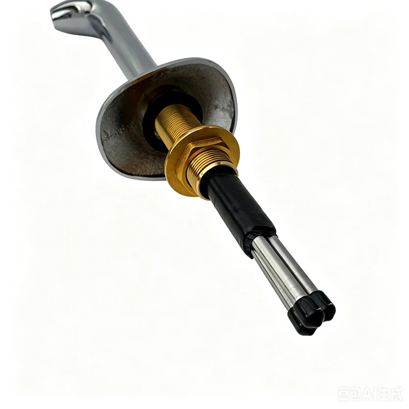 Cobra Beer Tower,One Way Tower,Brass Material with Cooling Lines,Beer Tap, One Ring, Good Look for Bar