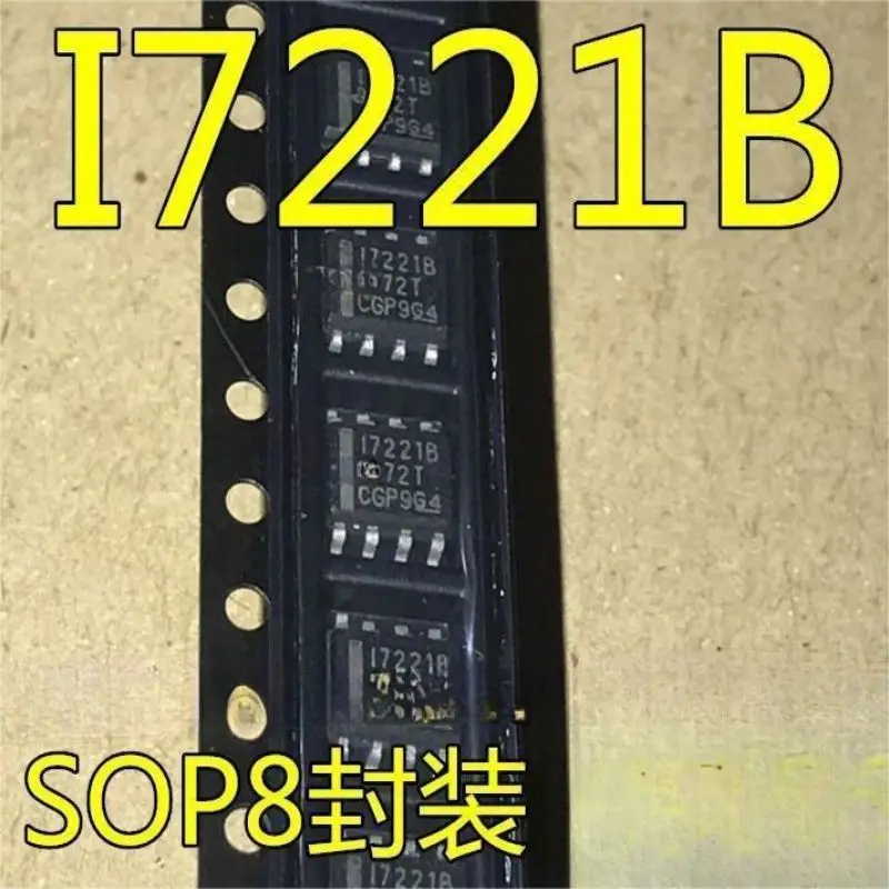 

10PCS Dual channel digital isolator ISO7221BDR I7221B 17221B original SOP8 brand new patch