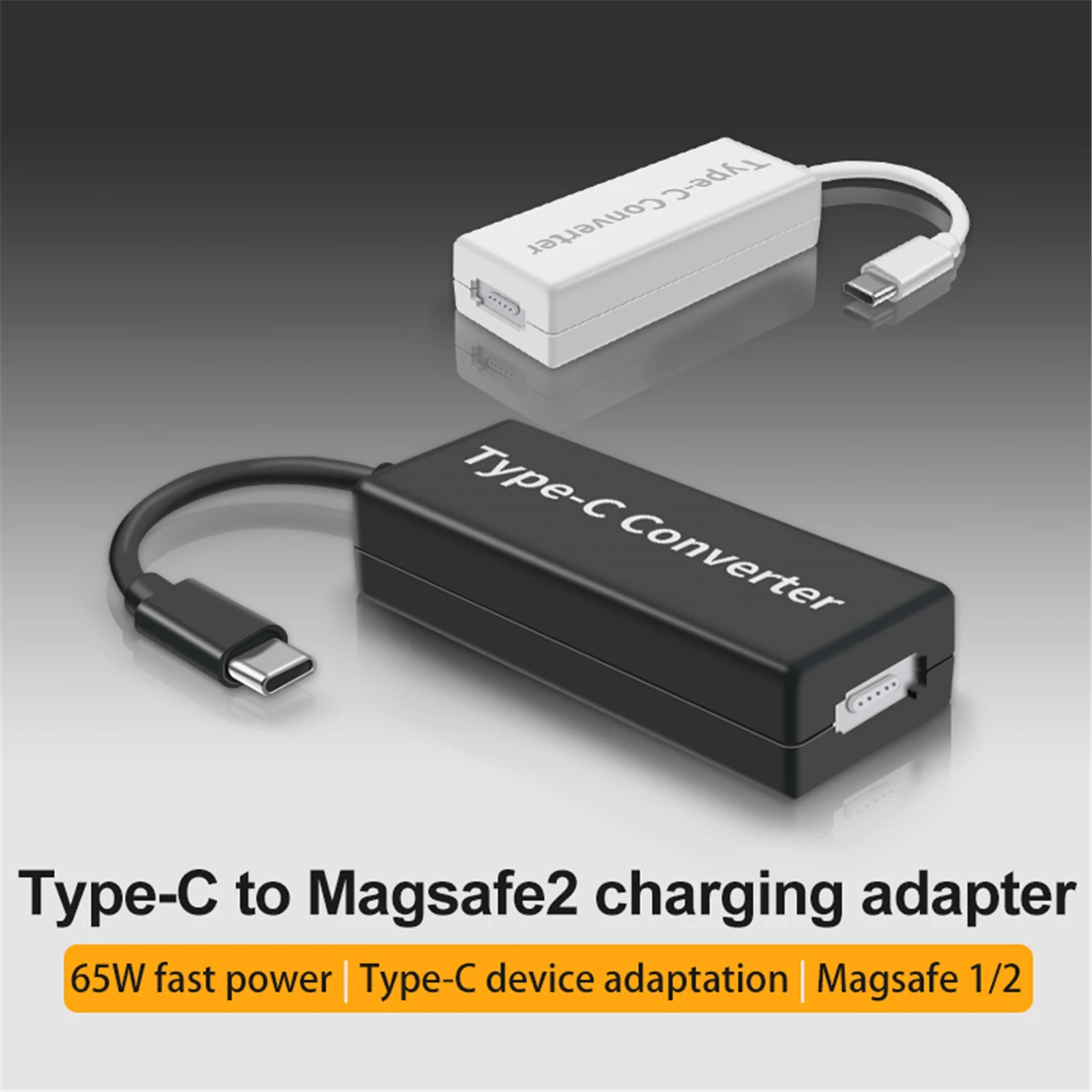 USB C Magsafe 2 65W USB-C Converter Charge Adapter Type C To Magsafe 1/2 Devices Compatible with For Macbook Pro AC1407 12 13 15