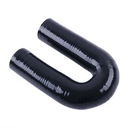 180 Degree Elbow ID 12mm 15mm 19mm 22mm 25mm 32mm 35mm 38mm 42mm 51mm 60mm General Silicone Coolant Intercooler Pipe Tube Hose