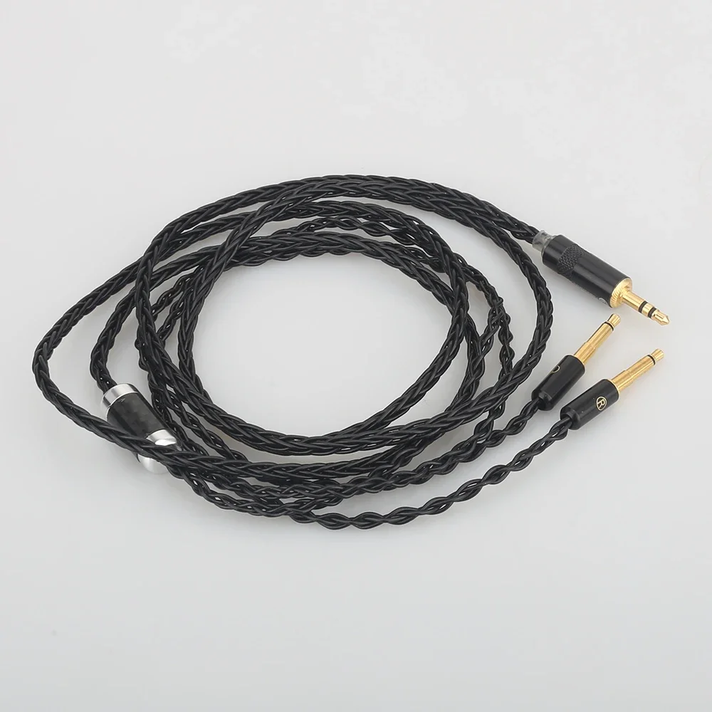 Audiocrast HC009 استبدال سماعات كابل 3.5 مللي متر إلى 2X3.5 مللي متر ترقية الصوت كابل ل Meze 99 الكلاسيكية/سماعات الأذن البؤرية