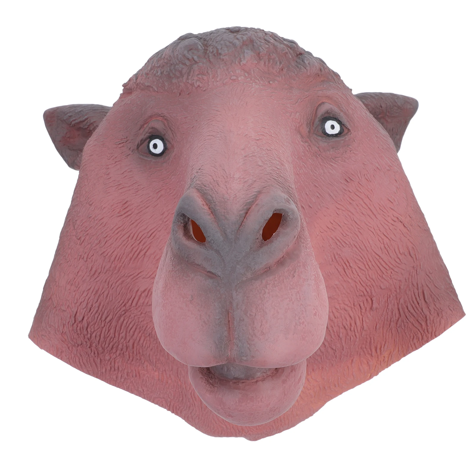 

Camel Head Cover Animal Mask Halloween Costume Accessory Tail Emulsion Masks for