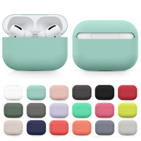 Soft Silicone Case Earphone For Apple Airpods Pro Case Bluetooth Wireless Headphone Protective Cover Box for Airpods Pro 1st gen