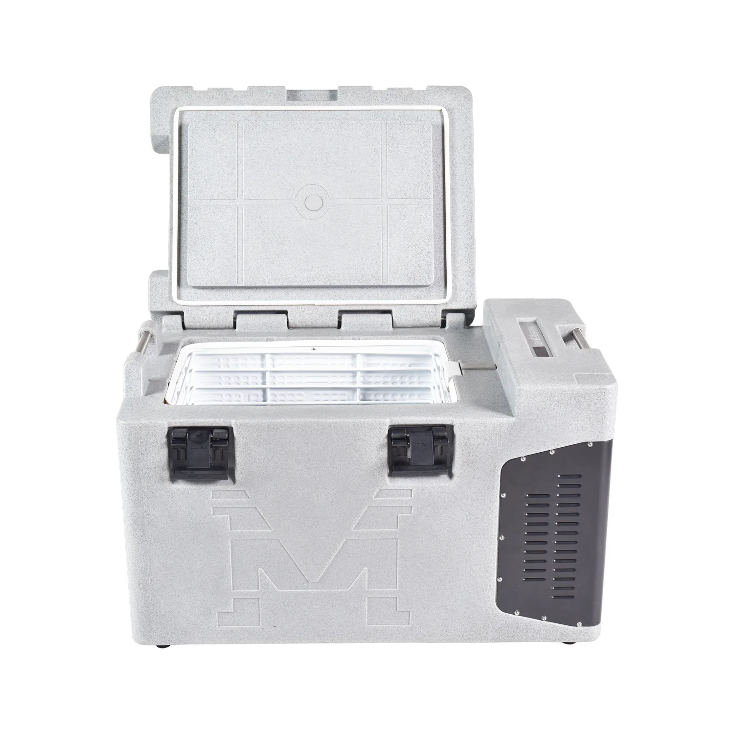 Mobile Biomedical Storage Freezer 80L Refrigerator - 25 to 30 Degree Portable Medical Transport Cooler Box