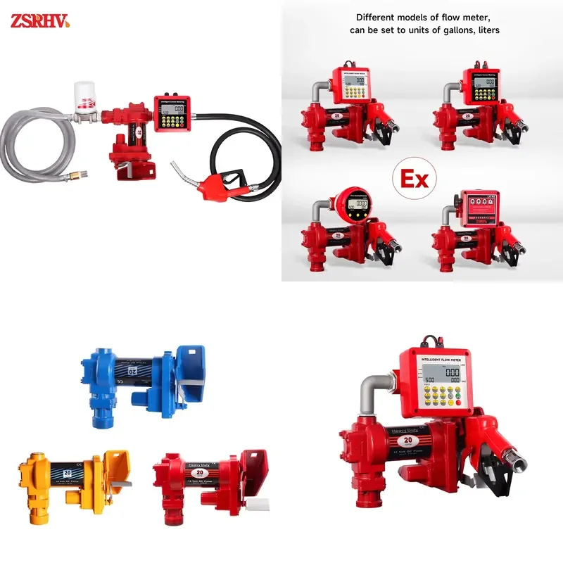 High Performance Portable 12V 24v Service Equipment Quantitative Explosion Proof Pump Kit