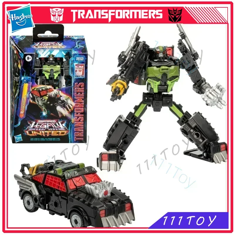

In Stock Hasbro Transformers Classic Toys Legacy United Deluxe Class LockDown Action Figure Robot Toy Collectibles Gifts Hobbies